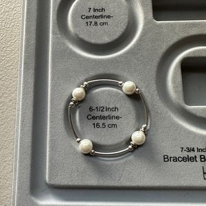 My Blessings Bracelet Faux Pearl